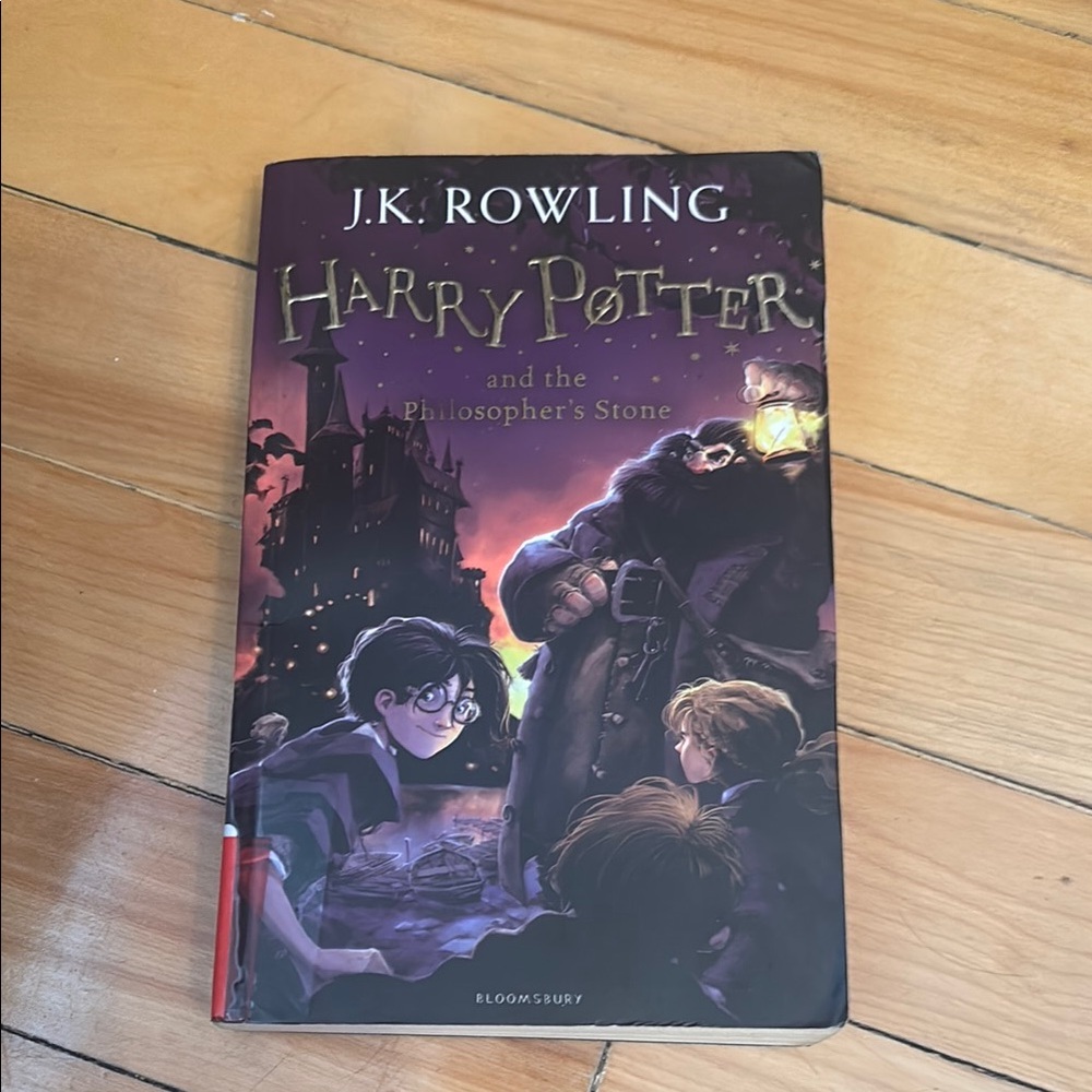 Harry Potter and the Philosopher's Stone paperback Book